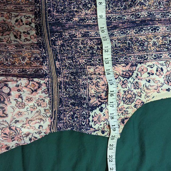 Tahari Pink & Purple Full Length Gown s:12 - Picture 4 of 12